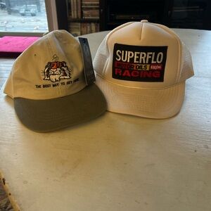 2 Rare Exxon Hats for one Great Price